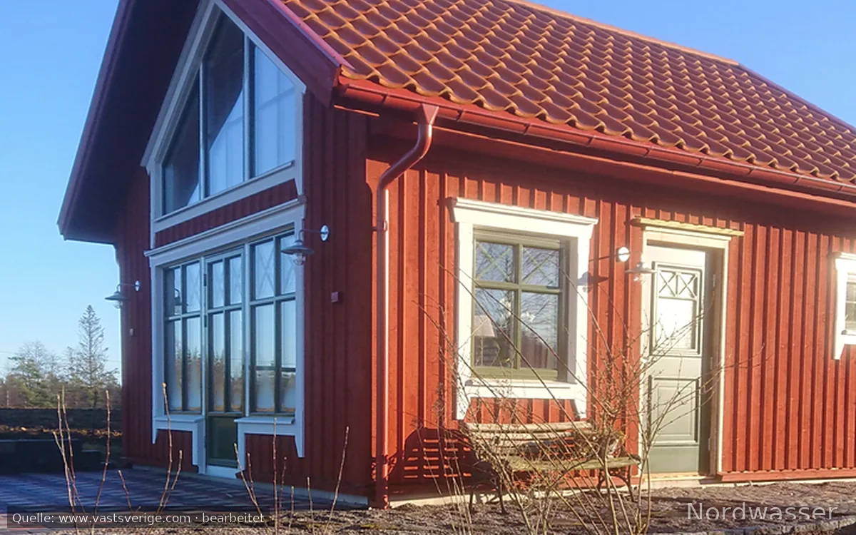 Die Hütte Kålgårdstugan