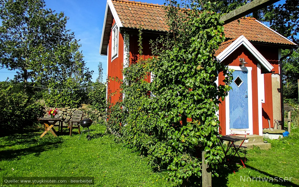 Stuga i lugnt läge i Vickleby på Öland