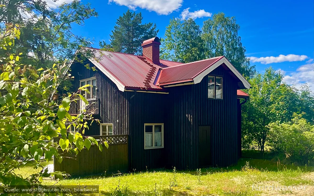 Mysig stuga vid Klarälven i Nordvärmland 🫎