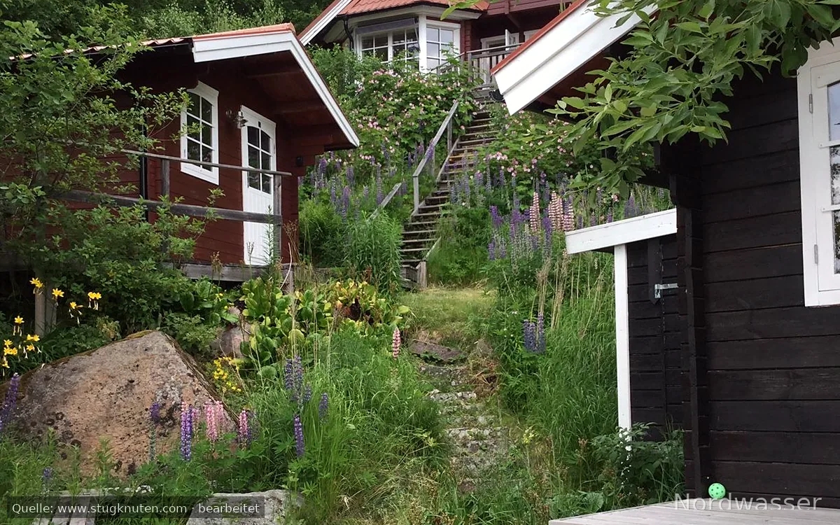Sommarparadis med egen sandstrand