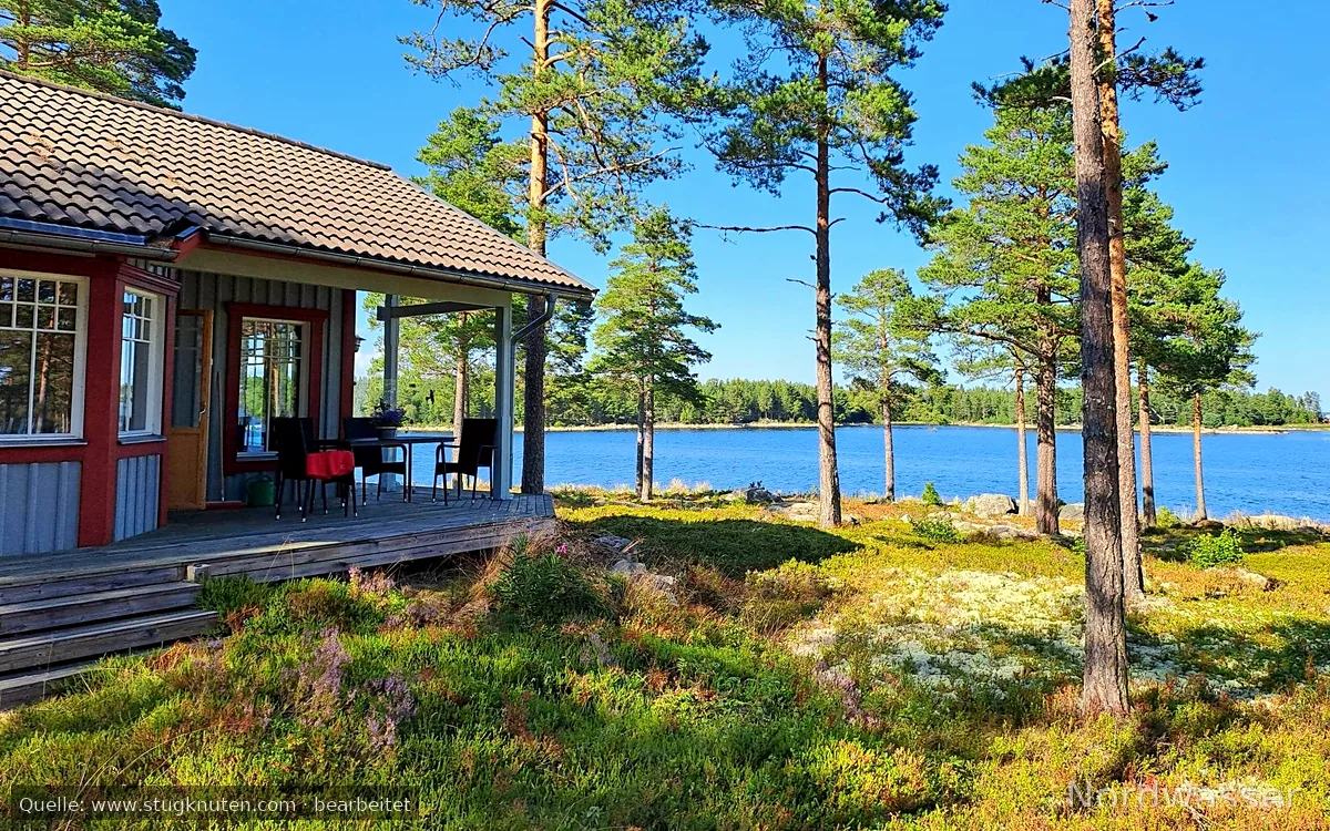 Stuga vid havet