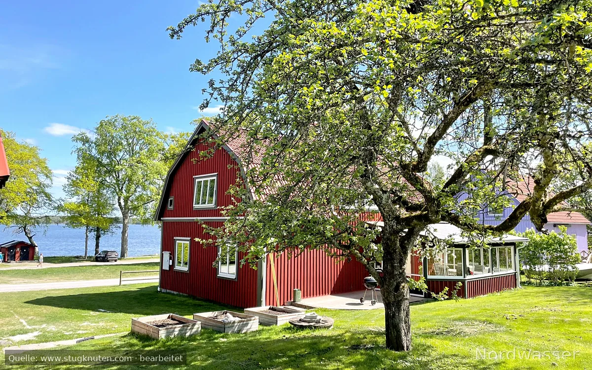 Semesterhus med utsikt över sjön Åsnen |SE06056