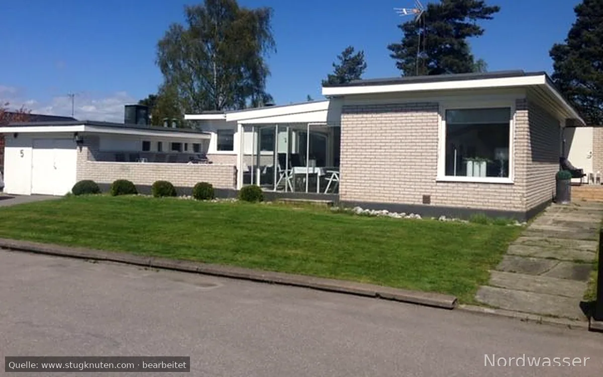1-plansvilla nära havet i Oxelösund (4-12 bäddar)