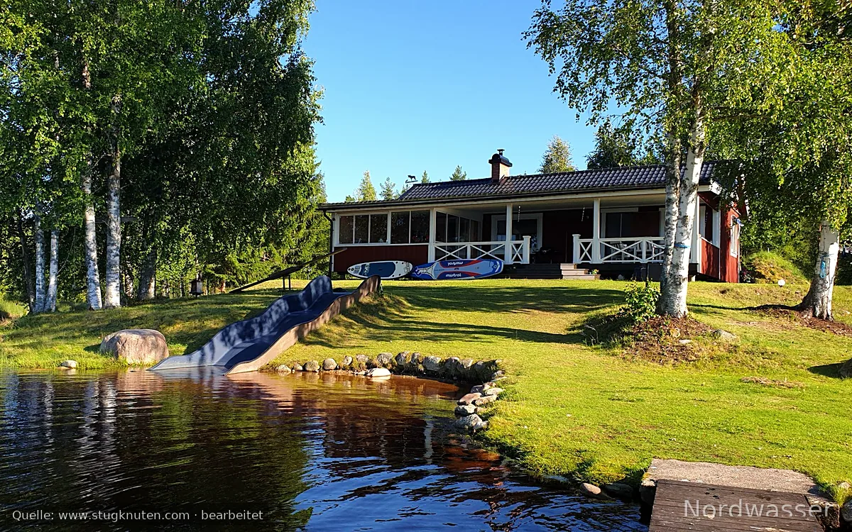 Sommarhus vid sjö i Värmland