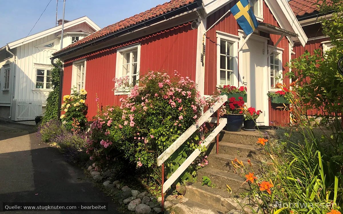 Charmigt hus Hälleviksstrand, Orust