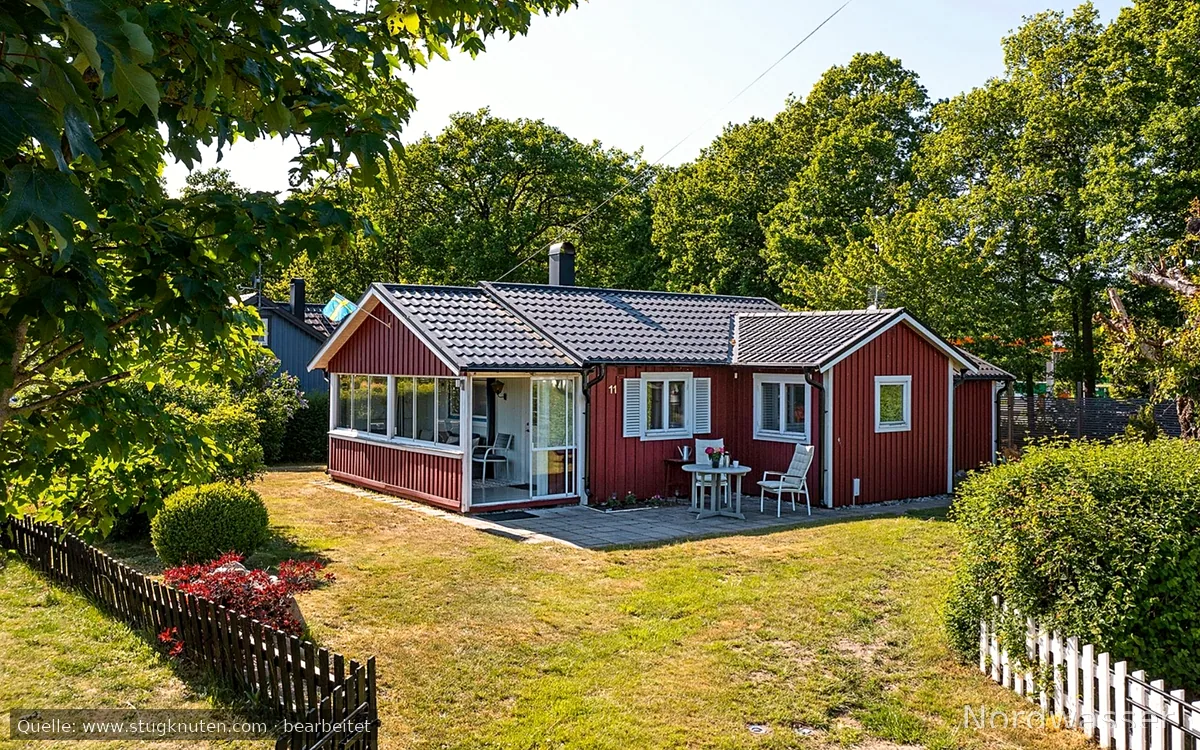 Öland! Stuga vid populär camping och badplats!