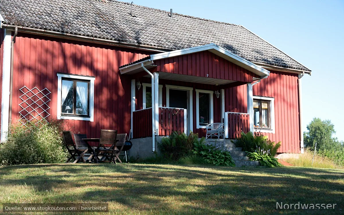 Trivsam stuga i södra Småland