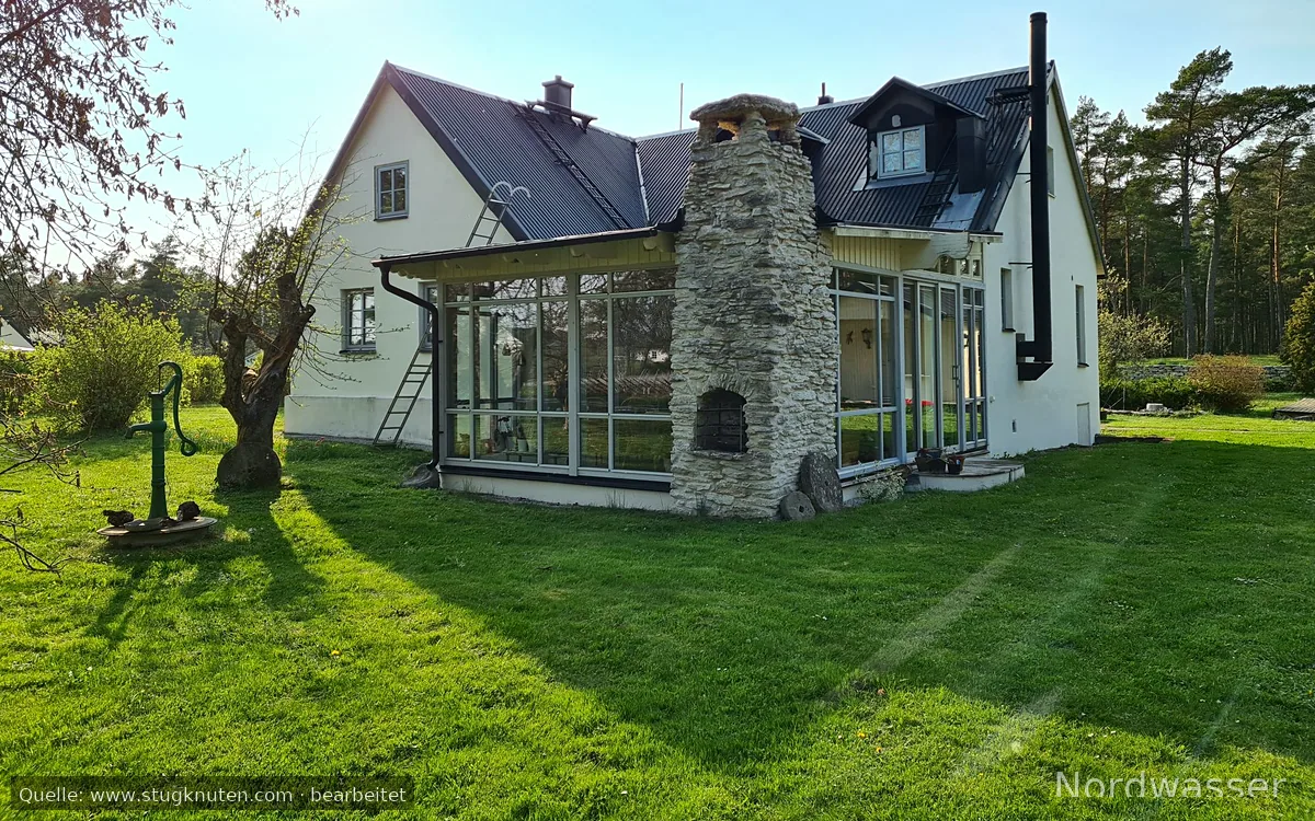 Stor modern villa på södra Gotland