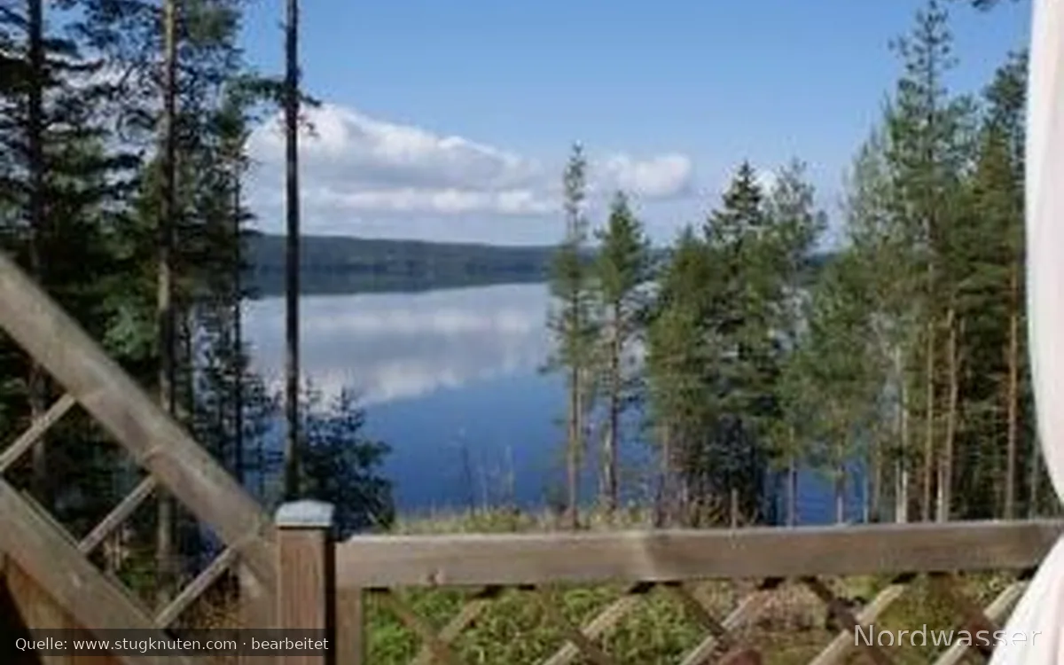 Vid sjön Lelång med panoramautsikt