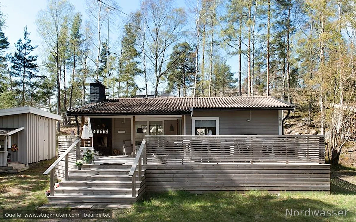 House with sea view on Ornö, Stockholm archipelago