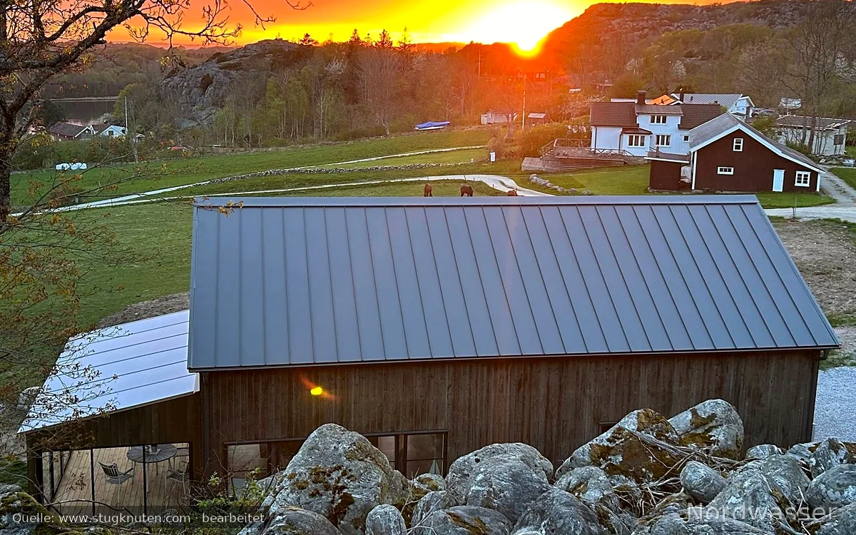Nybyggt hus - lantligt och havsnära läge i Nösund