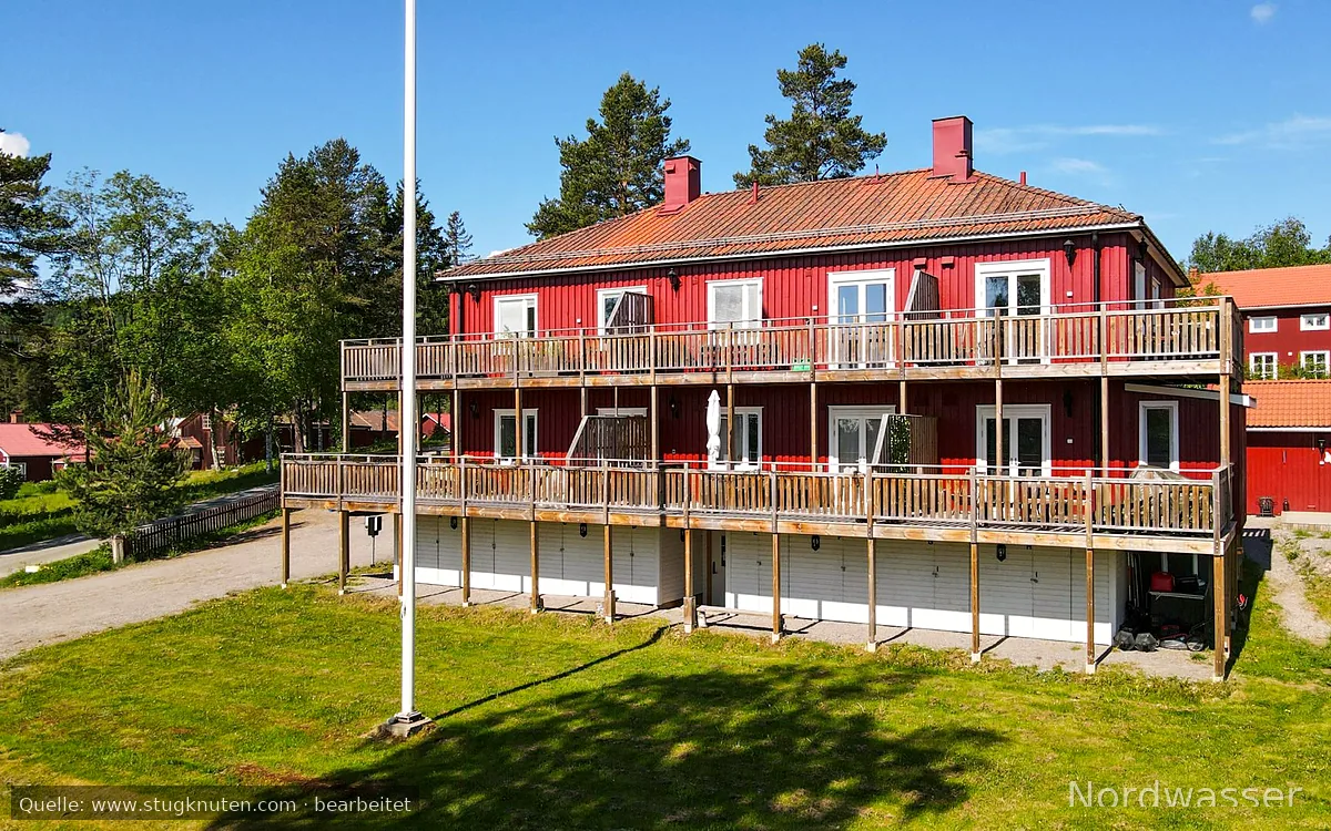 Modern lägenhet, balkong, gemensam lounge+bastu