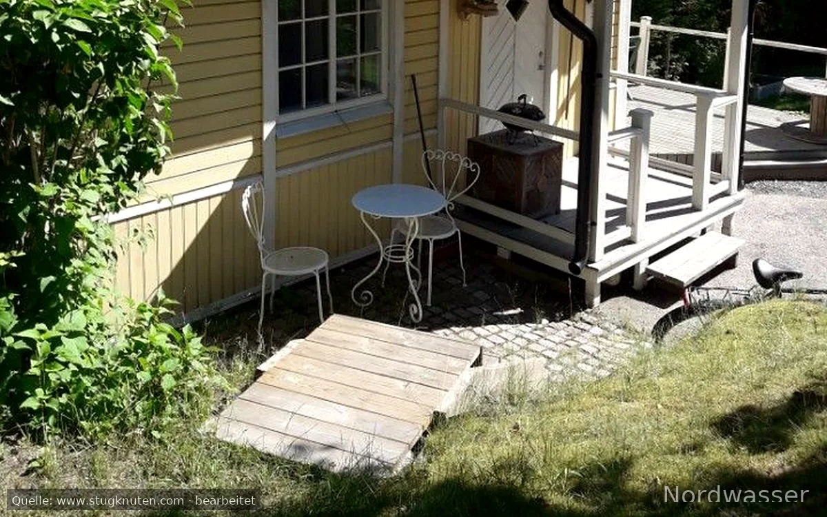 Liten stuga nära Stockholm