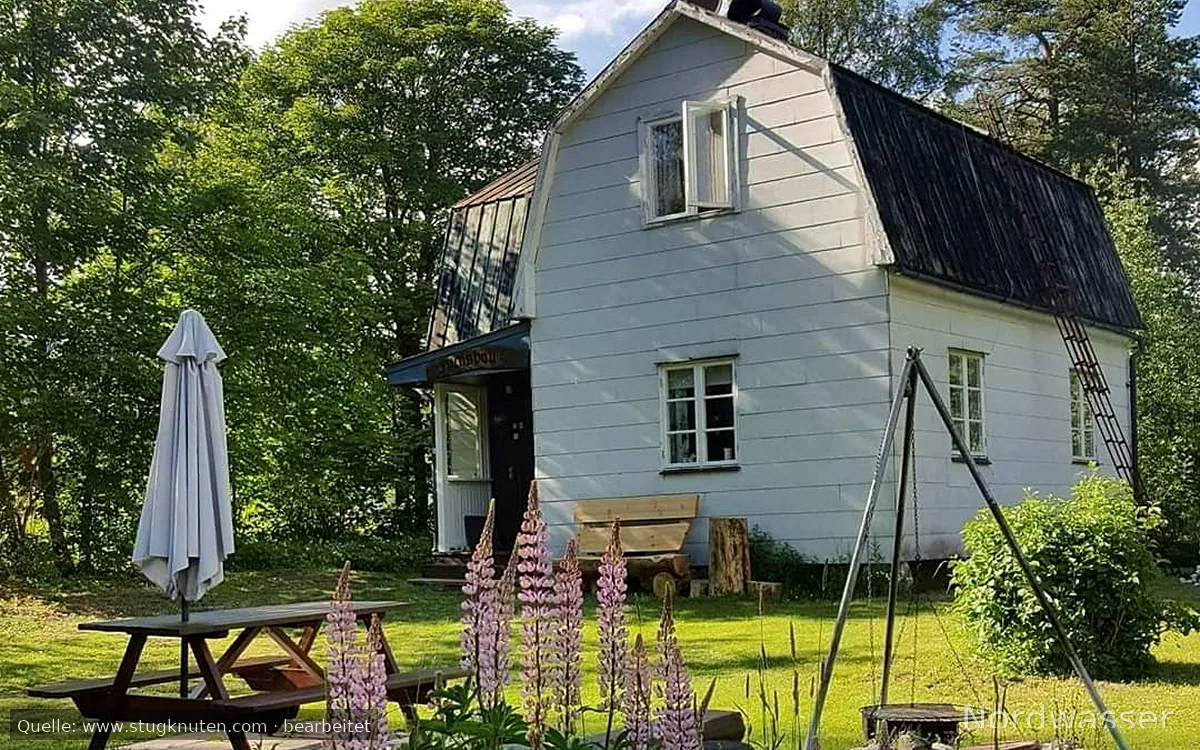 Stuga vid skogskanten i Hamra, Orsa Finnmark