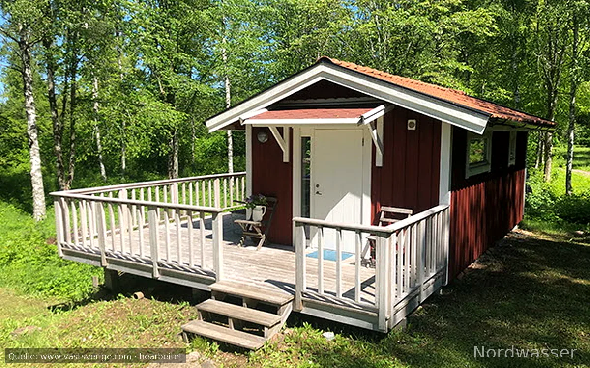 Cottage with large veranda