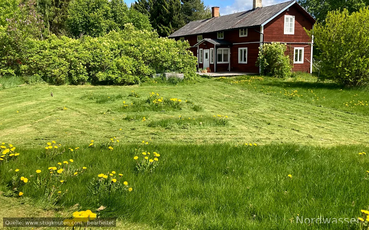 Rymlig stuga norr om Ljusdal