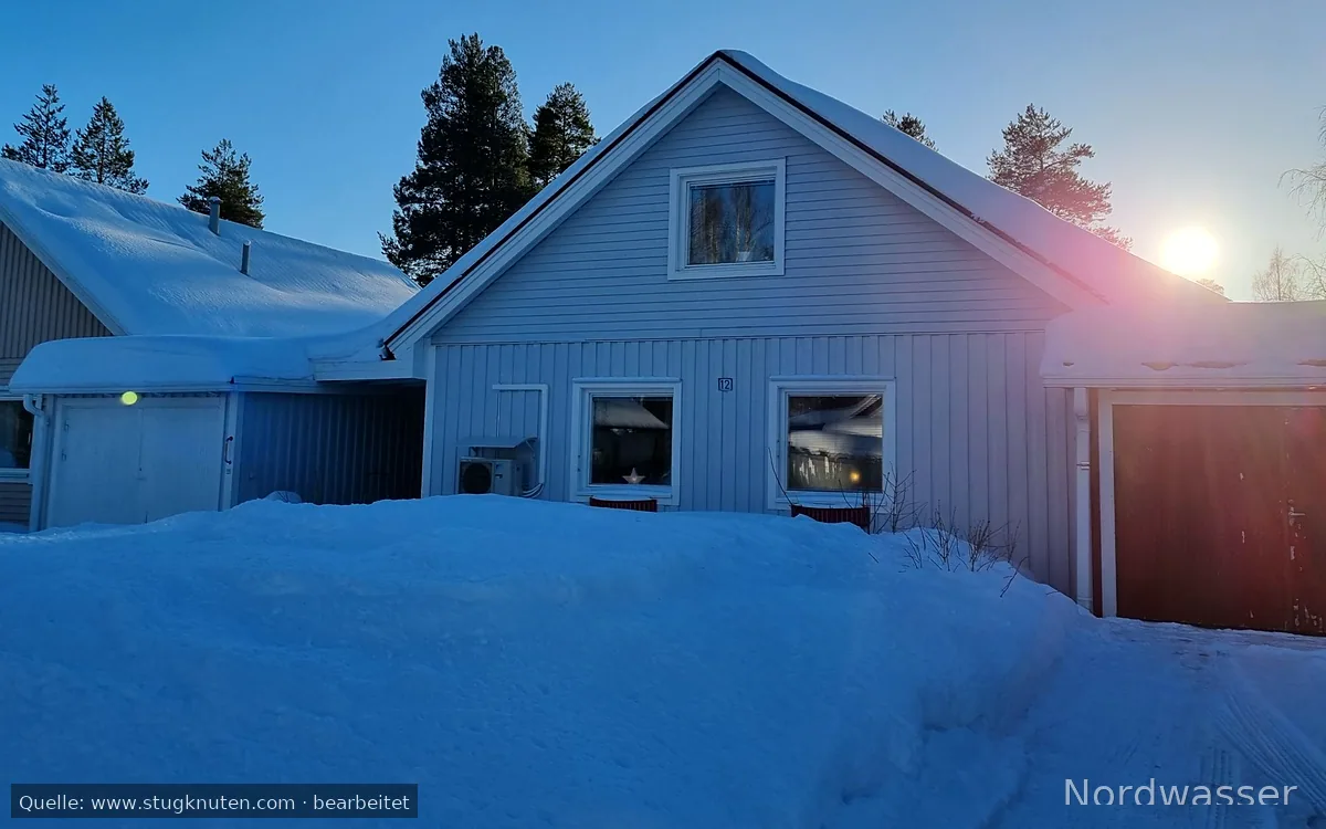 Villa Moose i Vidsel – Nära Storforsen