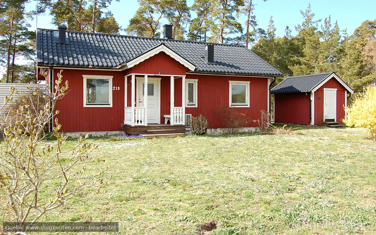 Fritidshus i Djupvik på Ekstakusten på Gotland