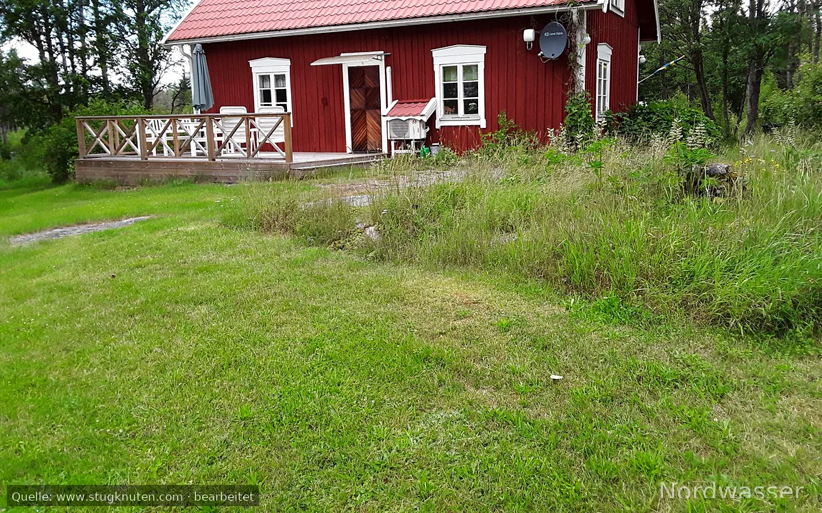 Stuga i naturskön miljö