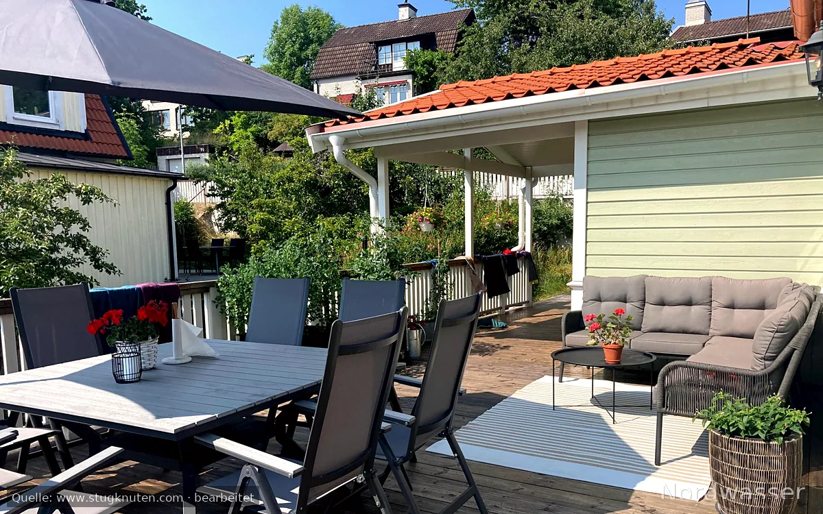 Rymlig, central villa med exklusiv relaxavdelning.
