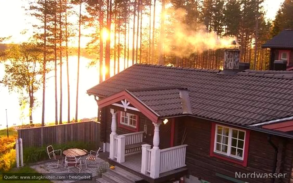 hög standard, strandnära vid sjö, lugnt!
