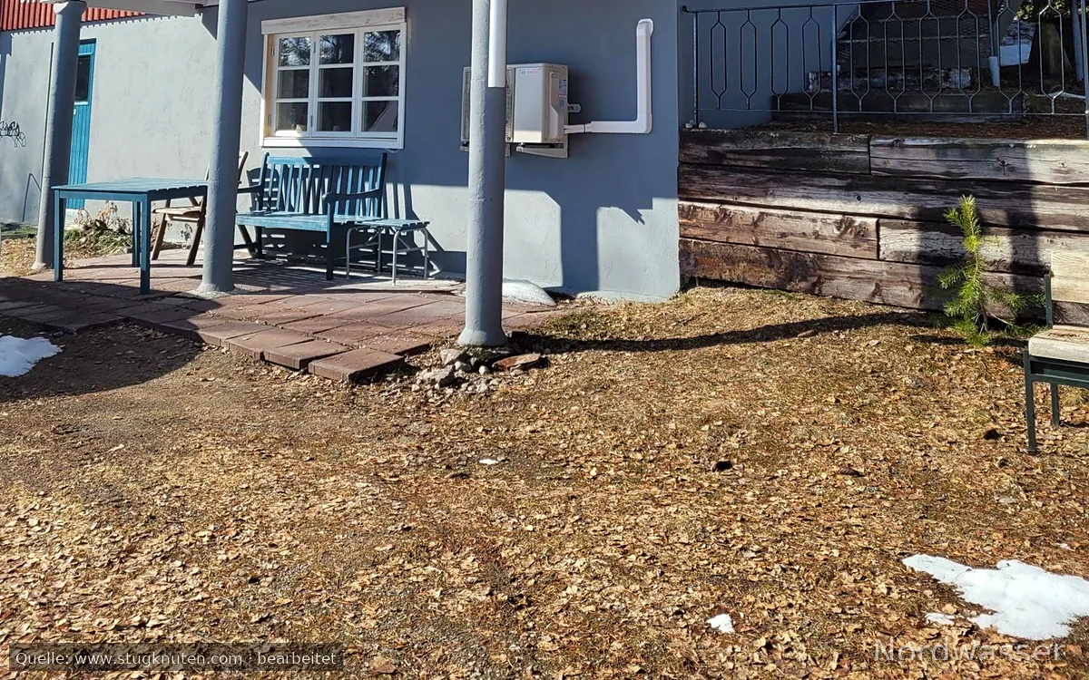 Röda huset i skogsbacken