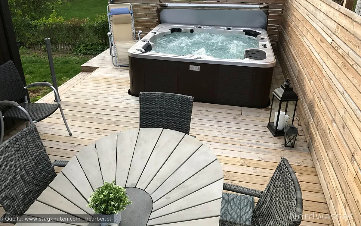 Villa med spa, för besök Kolmårdens djurpark