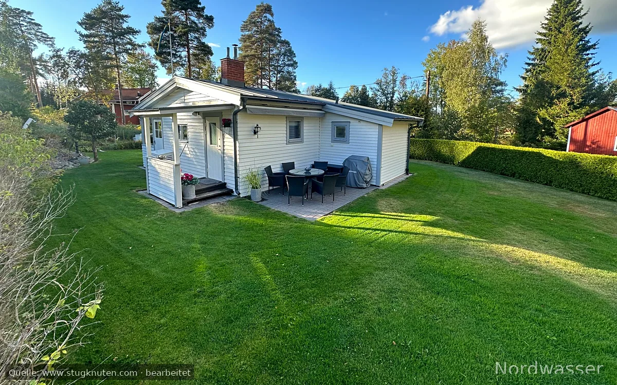 Mysig sommarstuga nära bad & fina miljöer
