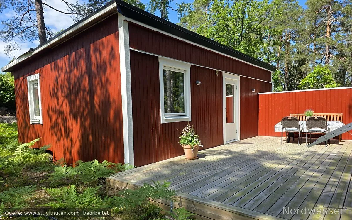 Lyckebo – din egen tillflykt 300m från badplats