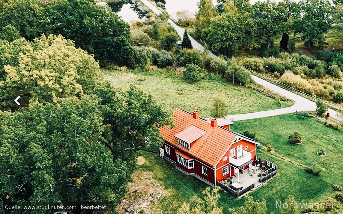 Villa med egen brygga vid Båven