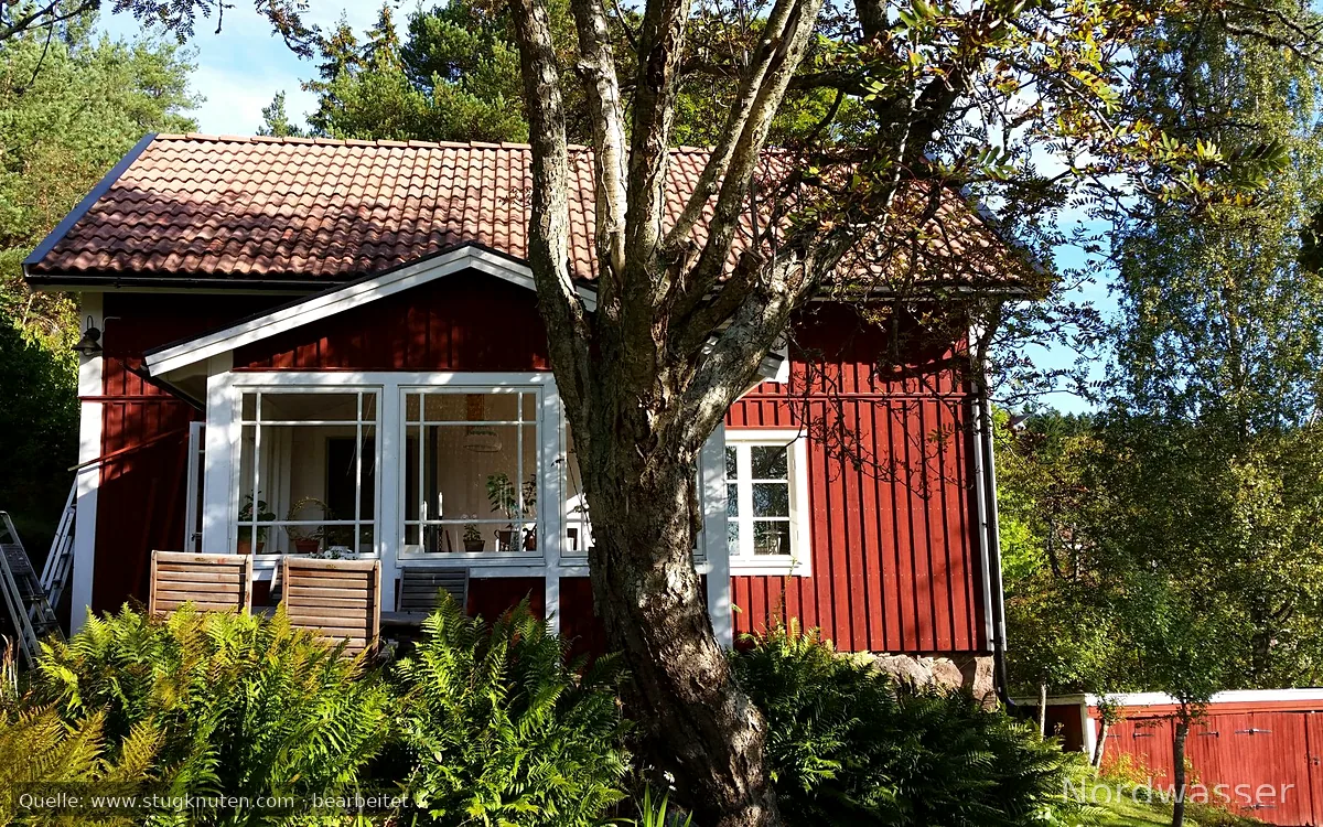Charmig stuga nära Kolmårdens djurpark