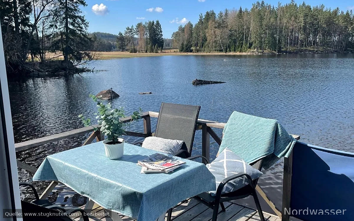 Bo PÅ sjön med fantastisk utsikt