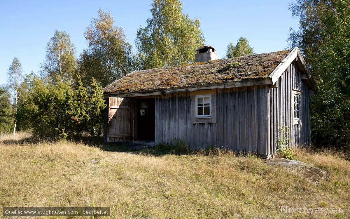 Unik naturnära stuga. Attabacken.