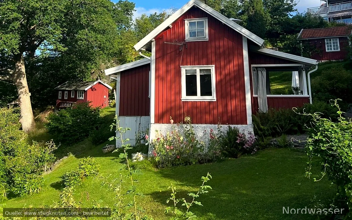 Lantligt sommarhus Ulvesund Bohuslän m havsutsikt