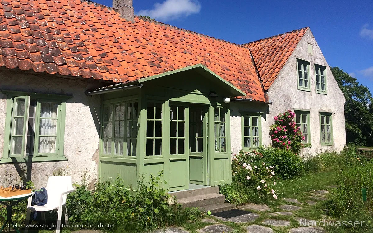 Stort kalkstenshus nära havet inkl kajaker