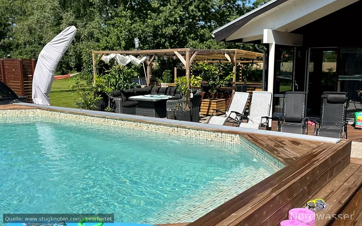 Härligt poolhus nära Sandvik Öland