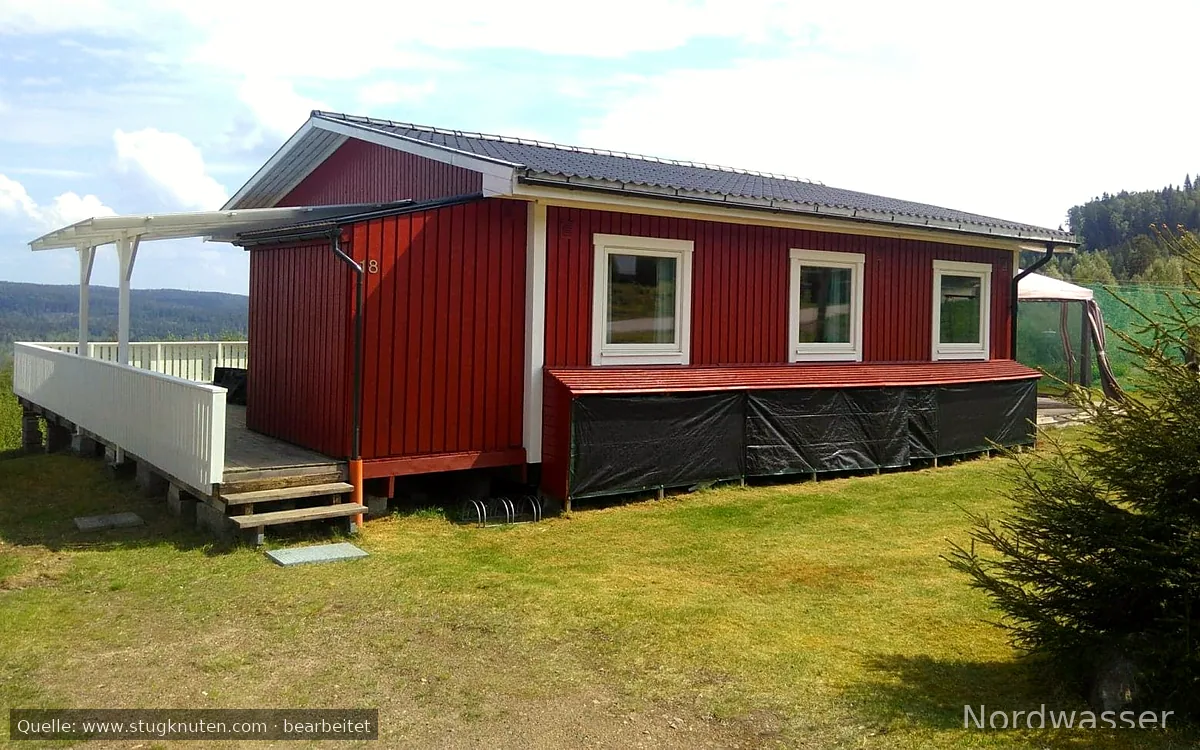 Stuga med utsikt över sjön Rottnen, Stugcenter 18