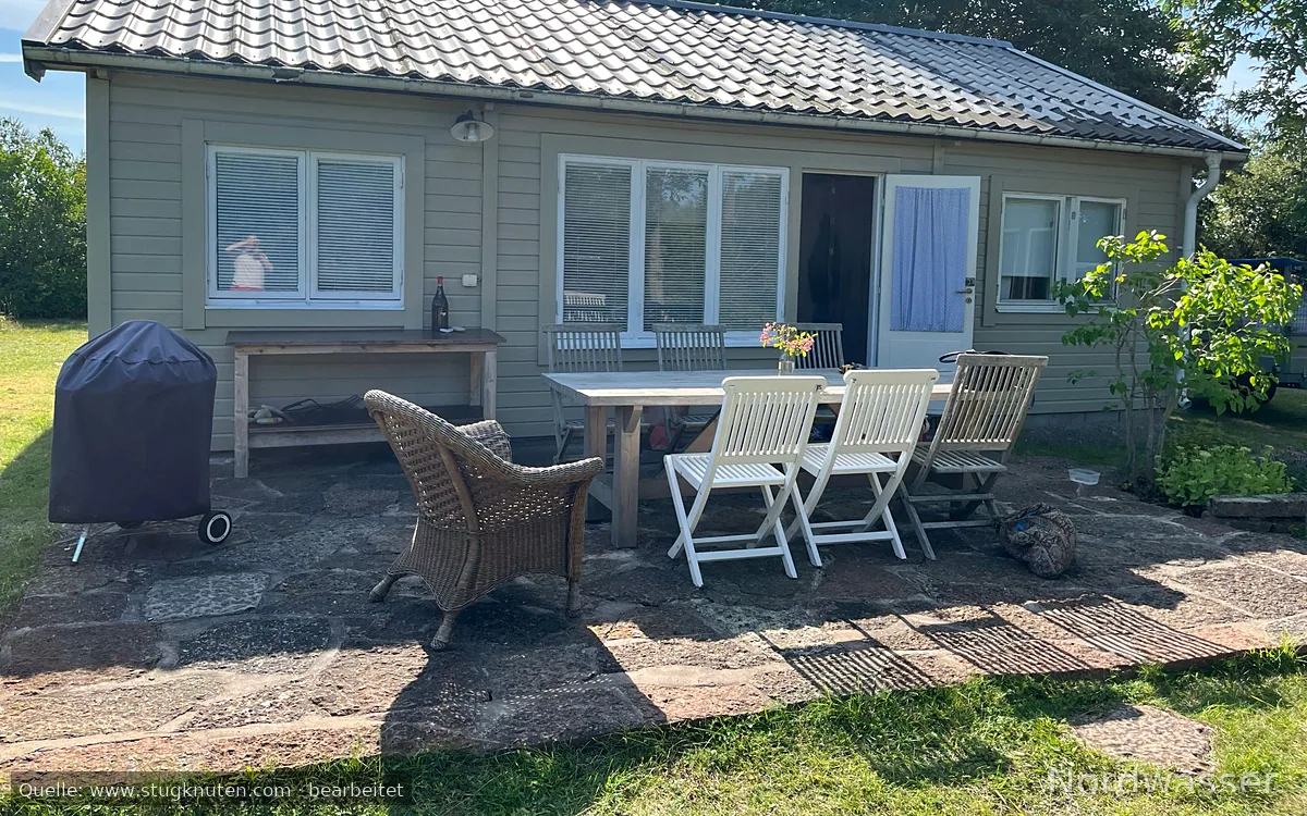 Fin stuga 4+3 bäddar i Djupvik, Borgolm