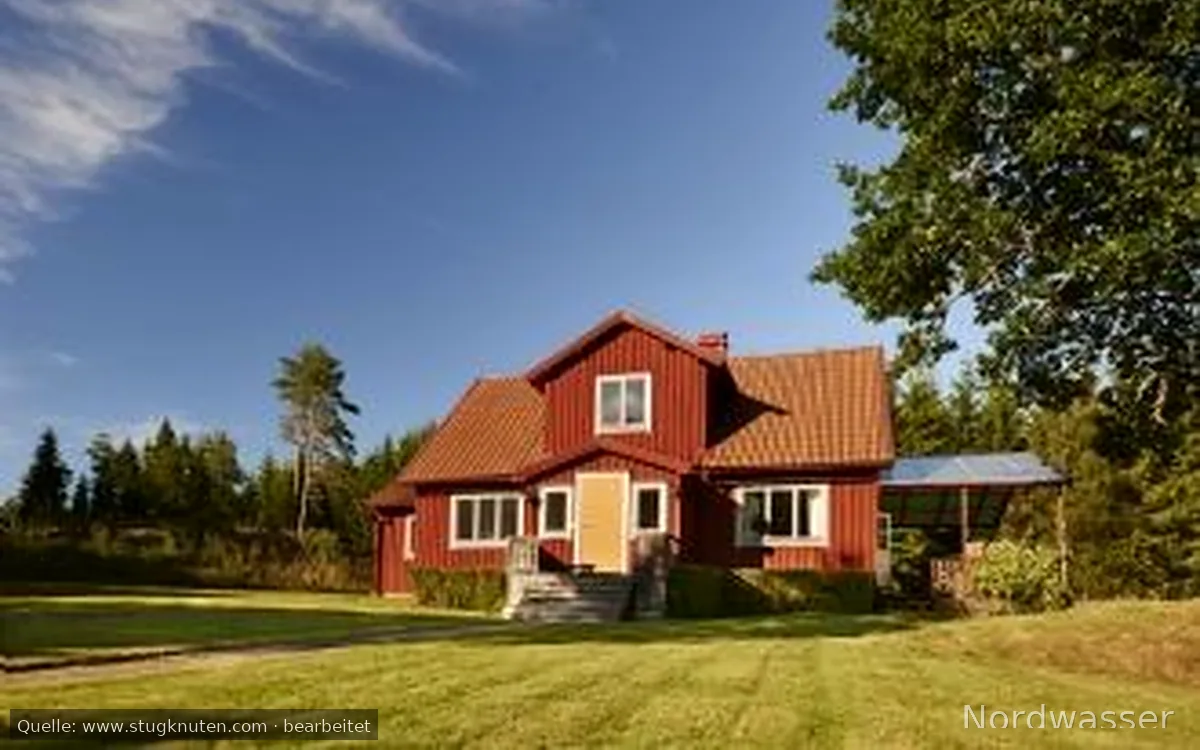 Härligt hus vid sjö
