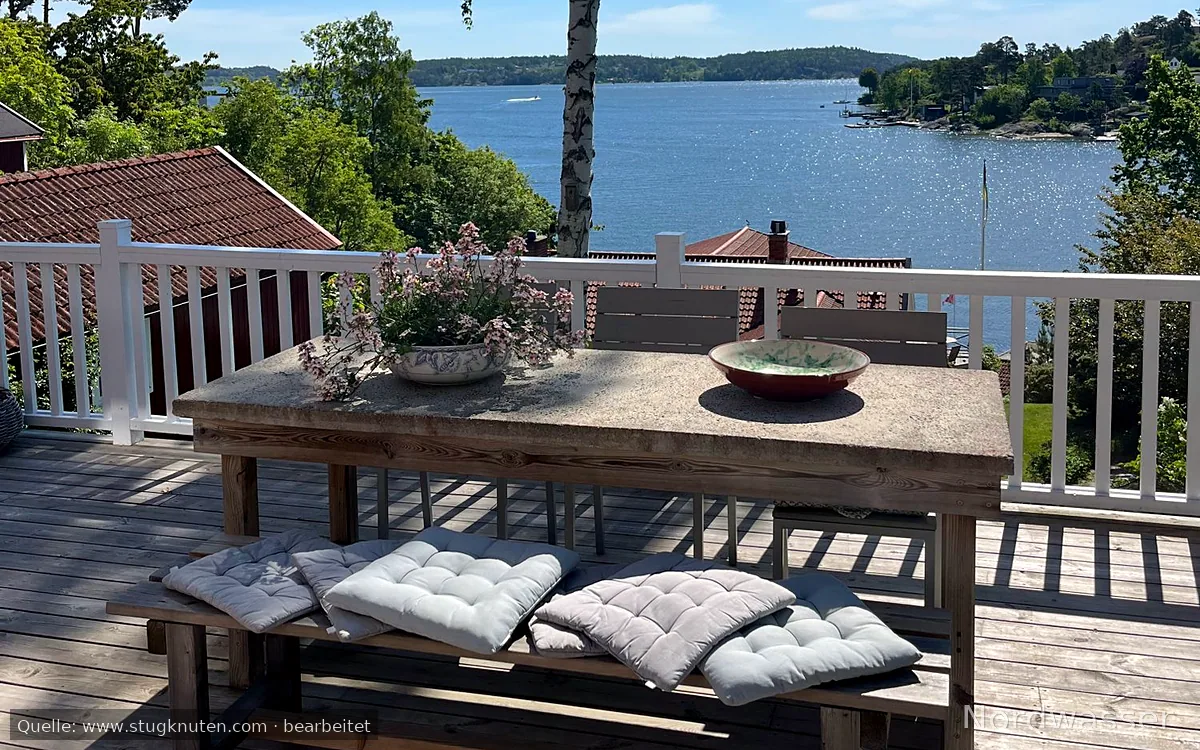 Villa med sjöutsikt i Saltsjöbaden, Skärgården
