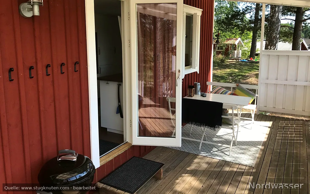 Stuga på lantgård, 4–5 gäster nära Kolmården