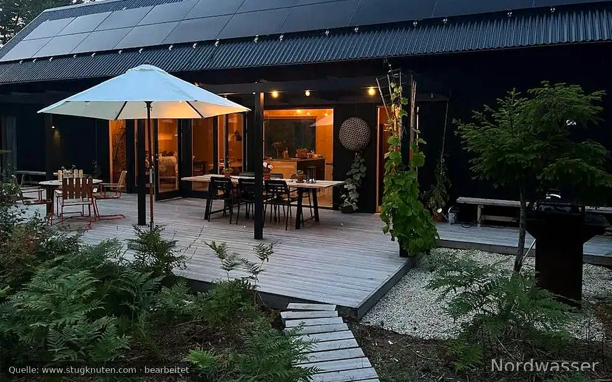 Nybyggt hus på Gotlands västkust