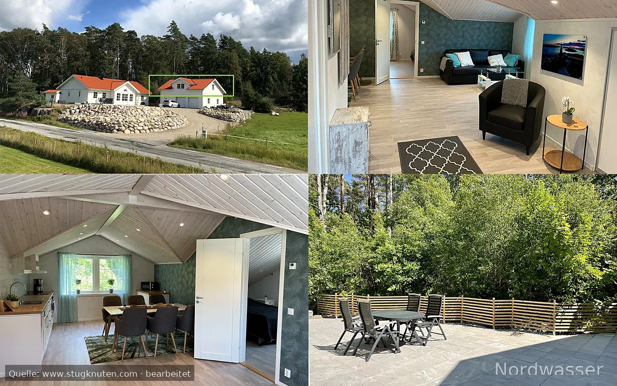 Familjevänligt boende 80kvm 5km utanför Fjällbacka