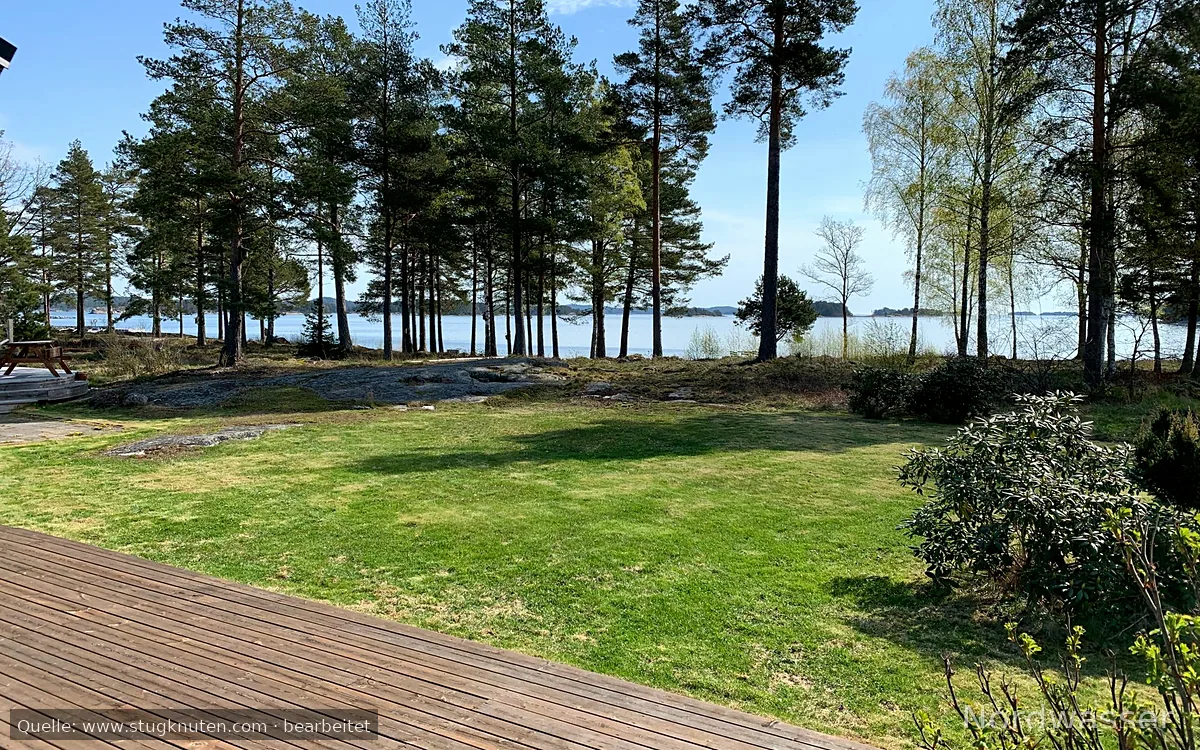 Underbar stuga precis vid havet med spa