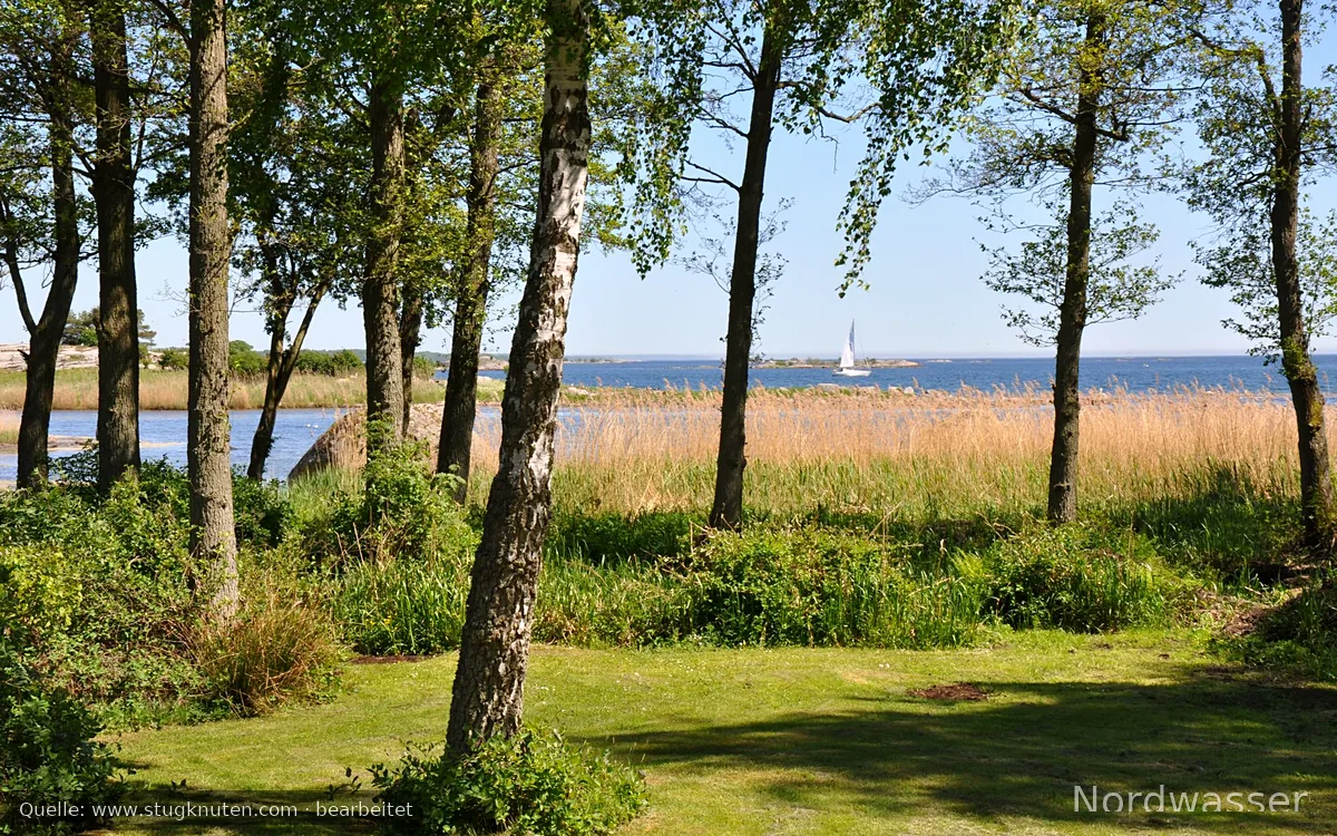 Stuga direkt vid skärgården
