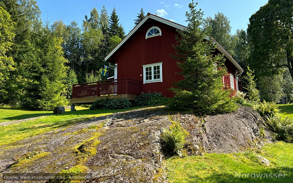 Stuga med närhet till vandring, bad & fiske.